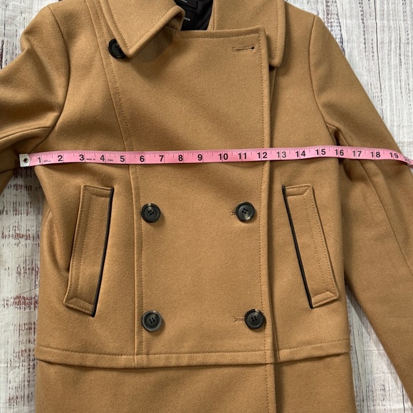 Club Monaco Women's Italian Wool
Classic Tan Peacoat Size XS NWOT - Picture 5 of 11